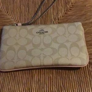 New Coach wristlet